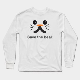 Save the Bear Long Sleeve T-Shirt